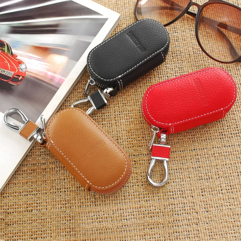 High quality Leather Personalized Key Chain Car Multicolor Key Holder case 
High quality Leather Personalized Key Chain Car Multicolor Key Holder case