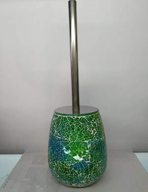 mosaic toilet brush holder