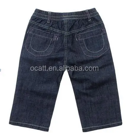 100% cotton denim jean kid's pants