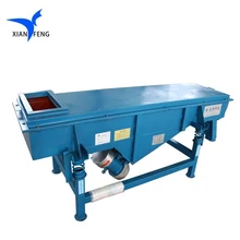 Particle size classification linear vibrating screen