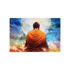Wall Art Decor Canvas Handmade Buddha Portrait Oil Painting On Canvas