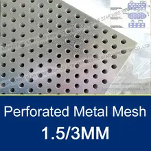 1.5MM /3MM Perforated Galvanized Metal /Perforated Mesh