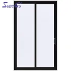 Cheap price obscured glass pvc sliding toilet door
