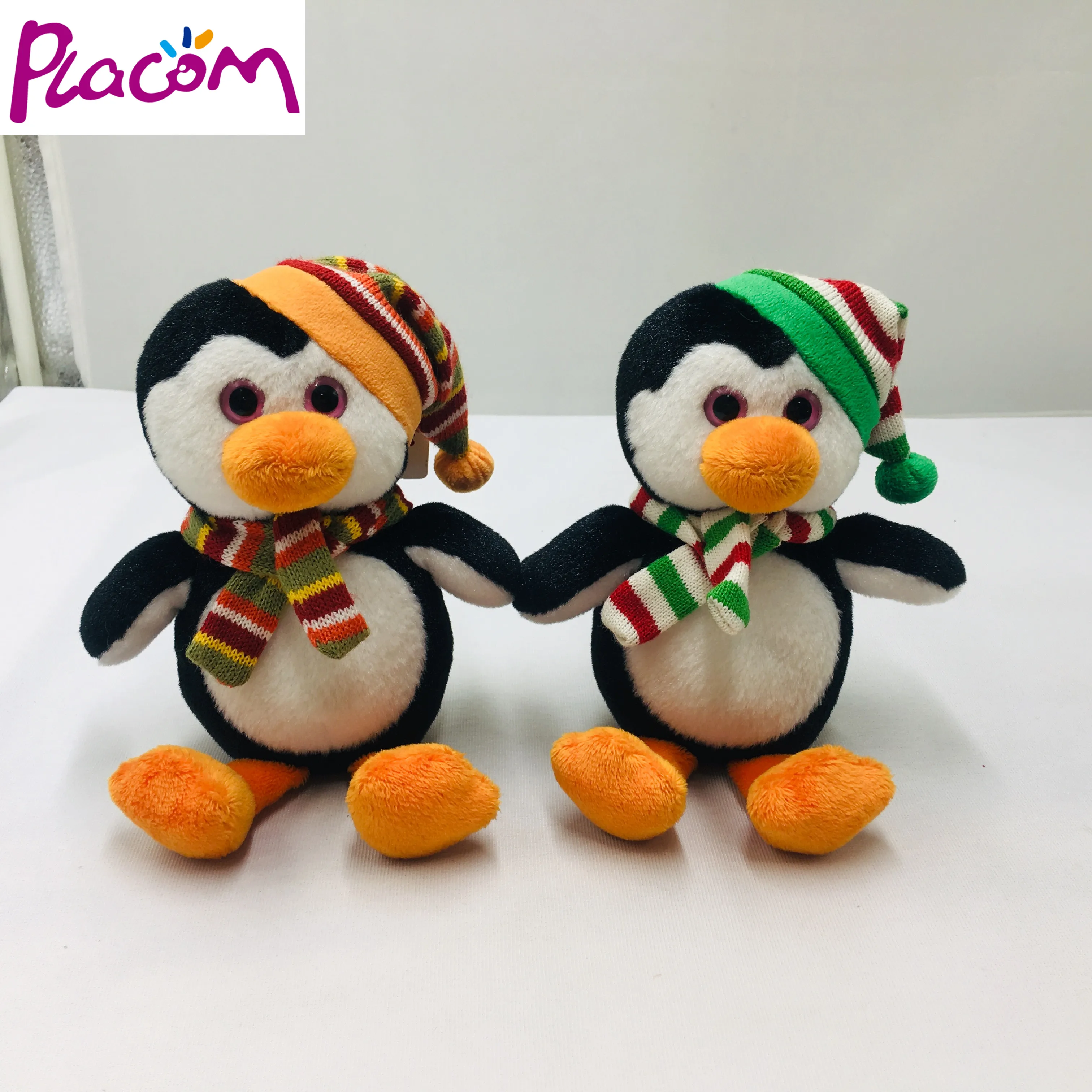hot sale high quality custom penguin soft toys christmas plush