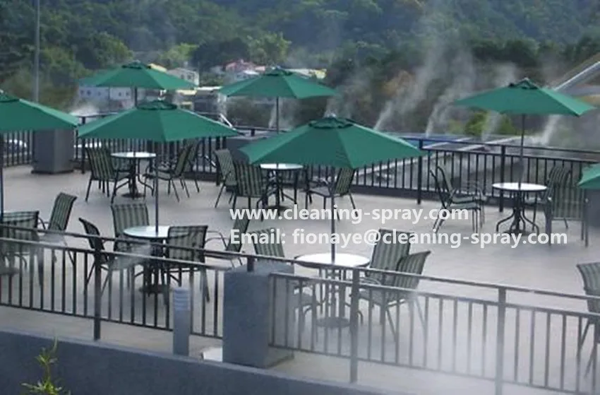 High pressure mist nozzle with ss filter