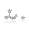 E-129 Xuping earrings stars ,daily wear earrings for college girls,white gold old fashioned earrings