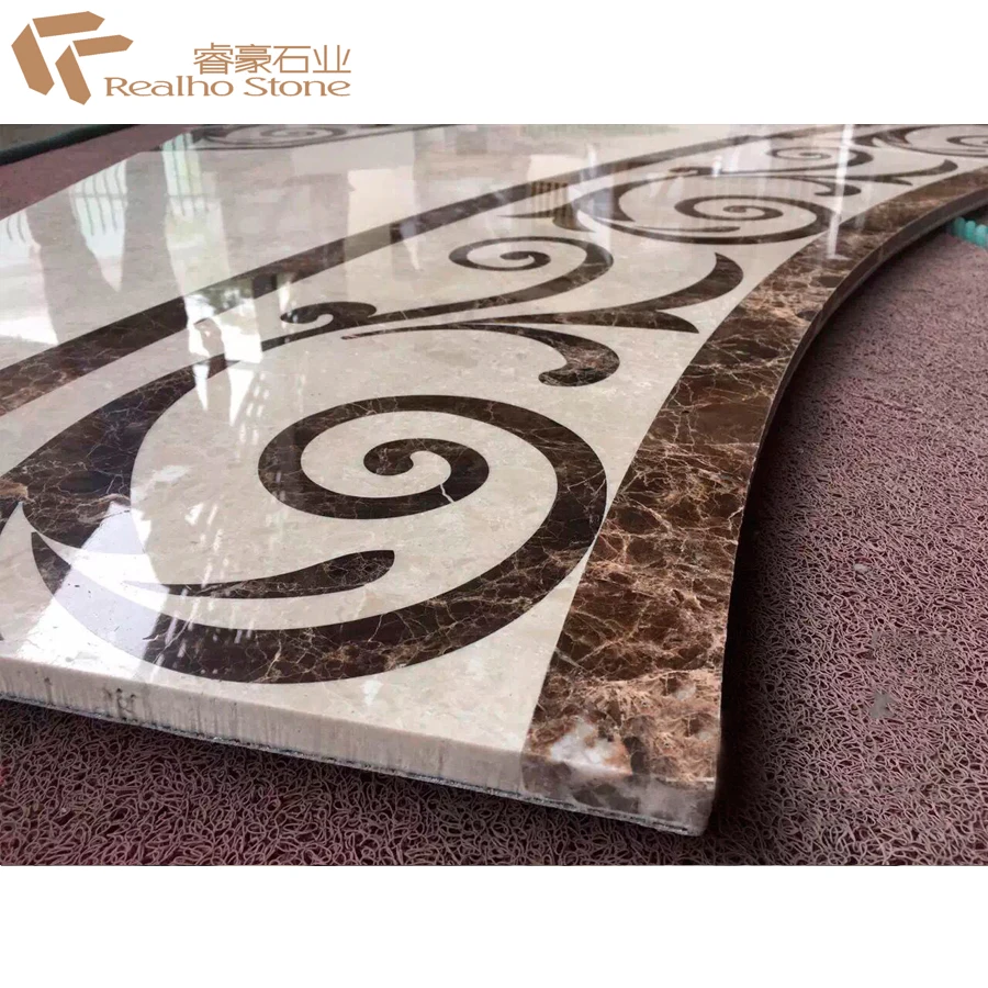 Nature Various Colors Marble For Border / Skirting / Flooring Designs