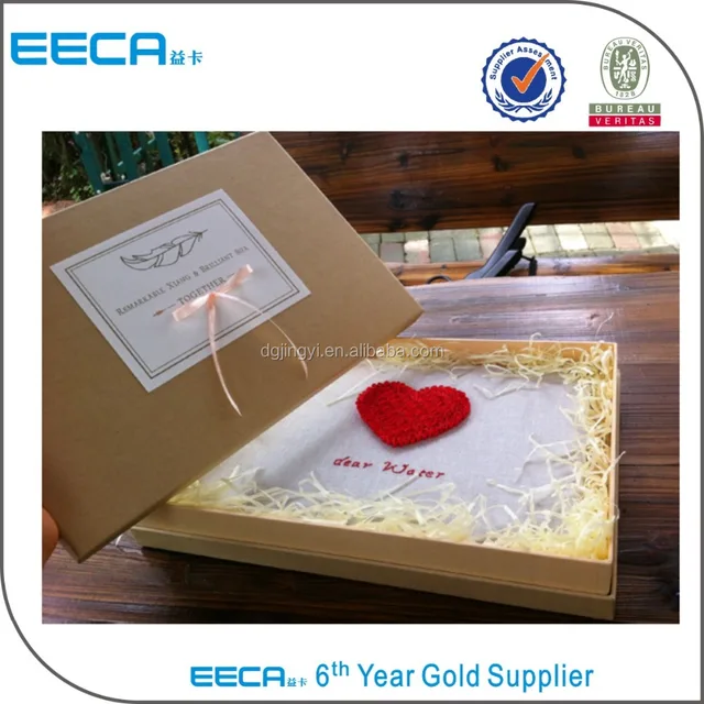 fancy custom printed handmade craft gift paper boxes with lids