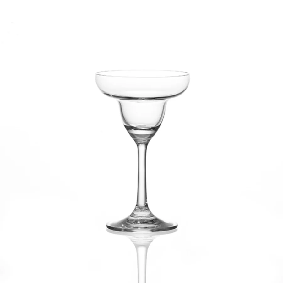 top grade mouth blown crystal glass margarita cup