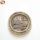 Tbilisi Georgia tourism souvenir souvenir decorative antique metal logo plate