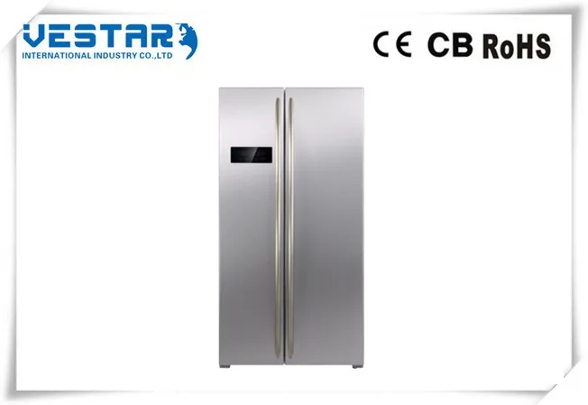 220v R600a solar no frost side by side refrigerator double door refrigerator for home kitchen with CE certificate