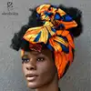 Shenbolen Custom 100% Cotton African Wax Print Headwrap for Women Head Scarf Accessories Wholesaler