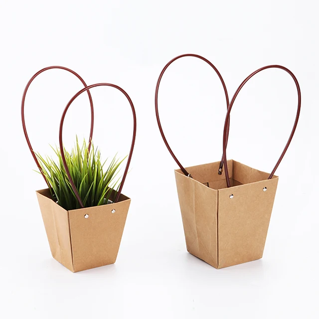 day flower box gift packing box bouquet paper florist basket for