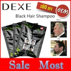 2018 hot sale top Dexe,Black Hair Dye Without Chemicals, easy/quickly/permanent,for women and men