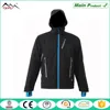 mens down to date black pullover padded mp3 ski jackets