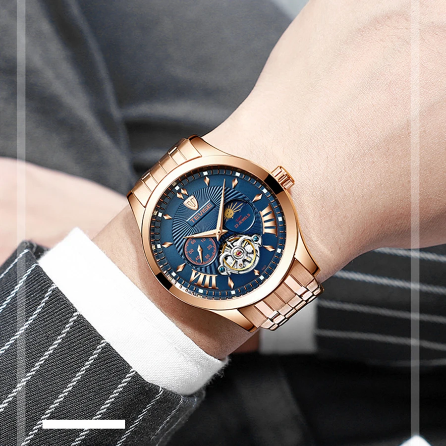2019 Hot Selling Men Watches Relogio Masculino Luxury Luminous Automatic Watch Business Mechanical Wristwatch Male Clock, 6 colors
2019 Hot Selling Men Watches Relogio Masculino Luxury Luminous Automatic Watch Business Mechanical Wristwatch Male Clock, 6 colors
