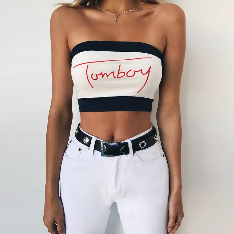Hot sale woman sport crop tops printing wrapped chest T-shirt off shoulder Strapless tops sexy lady club tube tank tops vest, Picture
Hot sale woman sport crop tops printing wrapped chest T-shirt off shoulder Strapless tops sexy lady club tube tank tops vest, Picture