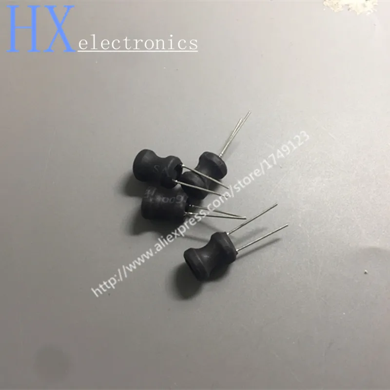 Sale New DIP Power inductor 0810 810MM 1mH2.2mH3.3mH4.7mH10mH 0.2yuan_