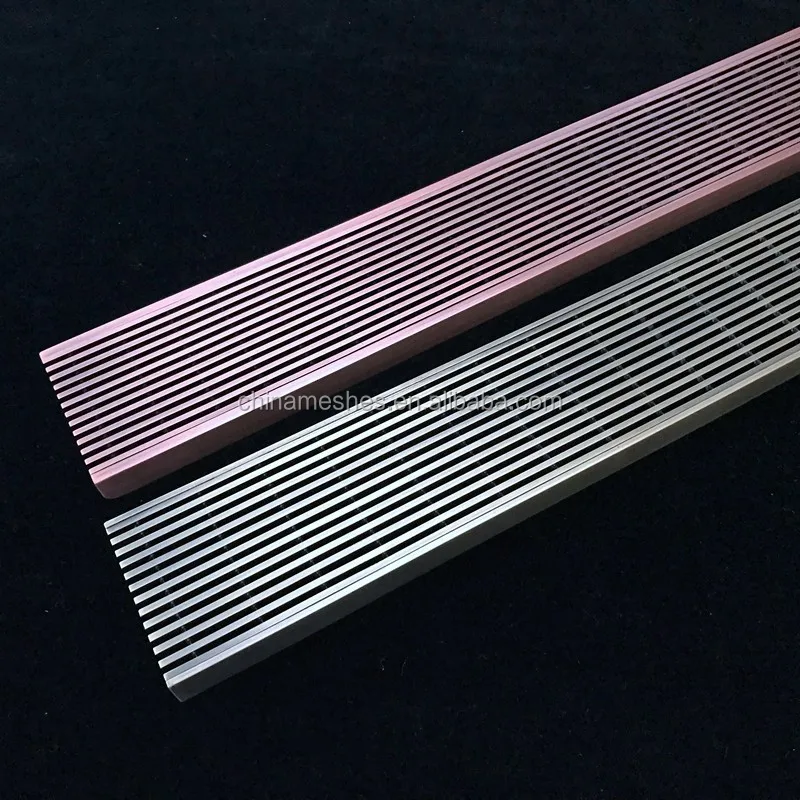 100x1000mm anti odor stainless steel shower drain grate