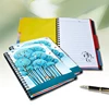 custom 3D lenticular notebook cover with spiral ,Wire O Bound Notebook