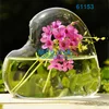 Wholesale heart shape glass vase