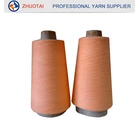 30S polyester dope dyed spun melange cotton yarn