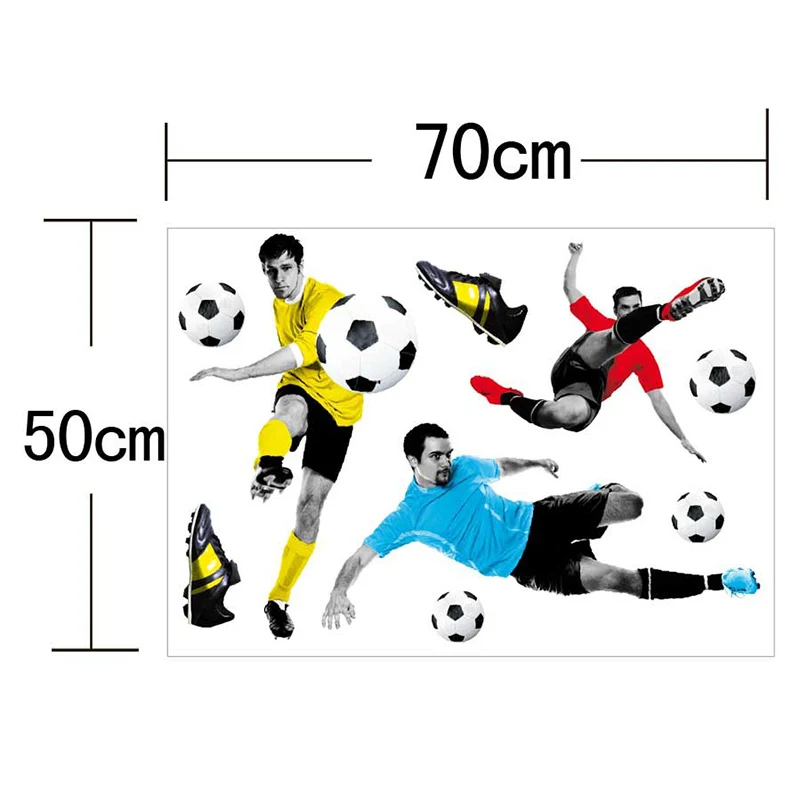 1pc Creative Football 3D Wall Stickers Basketball Broken Wall Art Decar Car Wall Poster Kids Room Decoration Boys Favors
1pc Creative Football 3D Wall Stickers Basketball Broken Wall Art Decar Car Wall Poster Kids Room Decoration Boys Favors