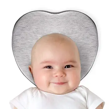 newborn baby head shaping pillow