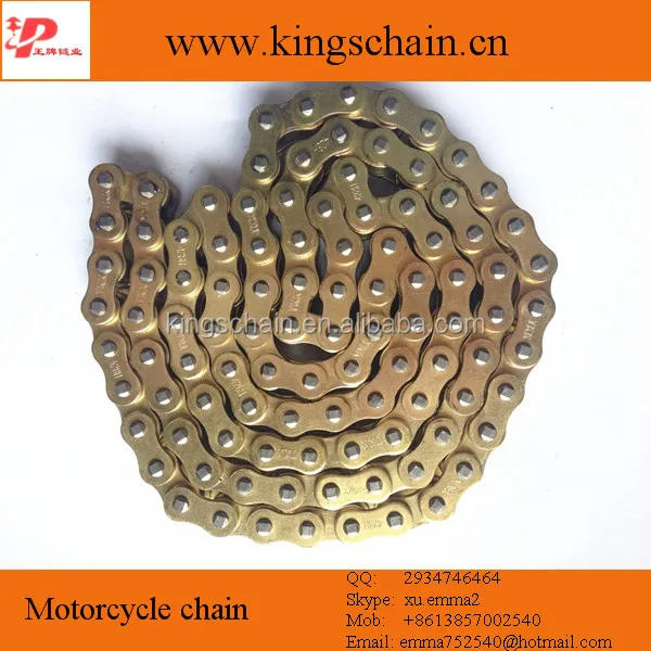 cheapest motorcycle parts, colored high tensile 428 motorcycle chain
