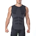 Men's tight-fitting sports vest, body shaping, light-weight, comfortable, breathable and quick-drying clothes MA16