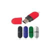 Full Capacity Good Quality Pod/Pill/Capsule Plastic Case Flashdrive Colorful Personalized Logo Oval Shape Usb Stick Memory