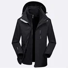 2019 New Design Winter Mens custom outerwear 3 in 1 jacket