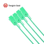 Ultimate adjustable plastic seal with bar code For Containers