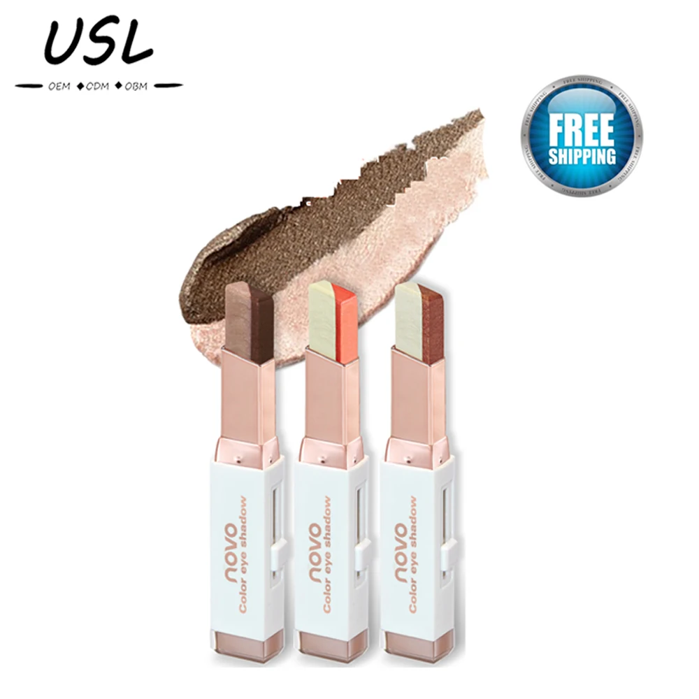 NOVO!Two colors Eyeshadow new style eyeshadow Two-color eye shadow stick, Multi-colored
NOVO!Two colors Eyeshadow new style eyeshadow Two-color eye shadow stick, Multi-colored