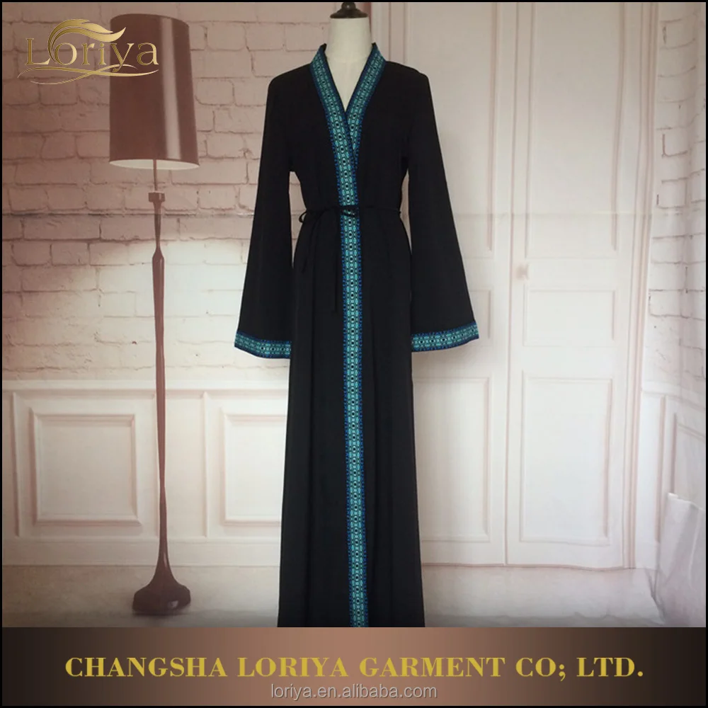 Hot sale nida black plain dubai front open abaya with girdle pretty muslim kaftan moroccan jubah maxi dress for islamic women, Blue, red
Hot sale nida black plain dubai front open abaya with girdle pretty muslim kaftan moroccan jubah maxi dress for islamic women, Blue, red