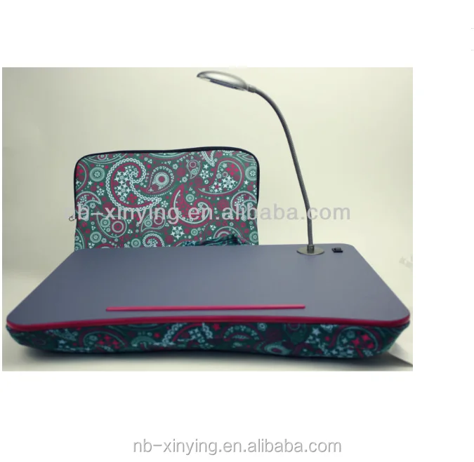 2016 New High quality laptop desk with LED light Factory Wholesale