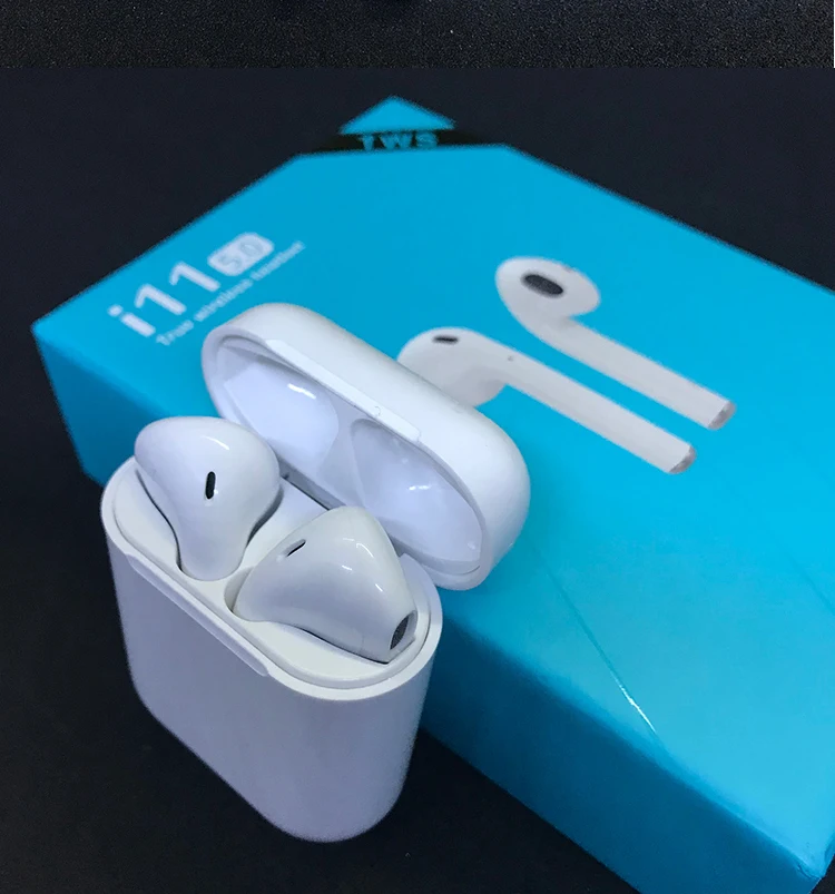 I11 Tws 5.0 Pop-Up Function Bluetooth Headset Hands Free Touch Control Music Noise Cancelling Business Game Earphone - ANKUX.COM