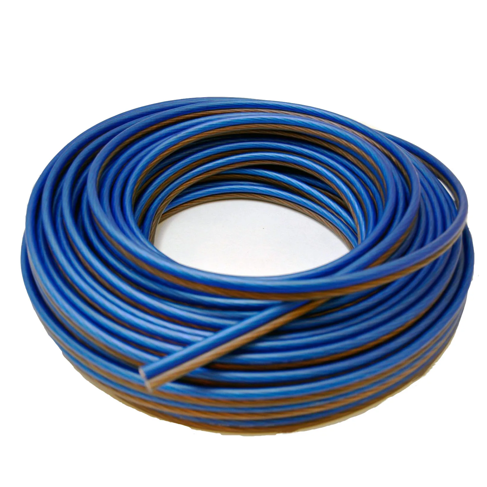 2core 10awg pvc speaker cable with blue black color