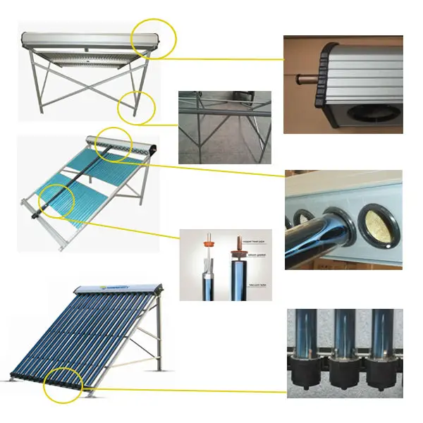 solar tube pool heating