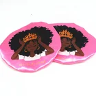 Wholesale Satin Silk Women Bonnet Wide Band Cap Sleeping Bonnet