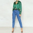 Guangzhou YILEYA designs ladies floral print feminine blouse long sleeve ,new arrive women clothing floral printed blouse