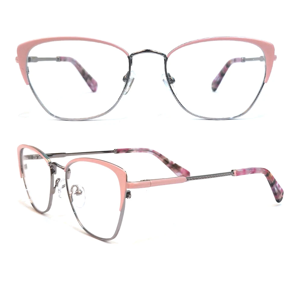 Women two tone retro frame teen french brands eyewear, high quality innovative flex hinge metal eye glass optical frames, Red, black, brown, gray
Women two tone retro frame teen french brands eyewear, high quality innovative flex hinge metal eye glass optical frames, Red, black, brown, gray
