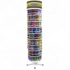 metal gift accessories display stands rack for pos with shelf hooks
