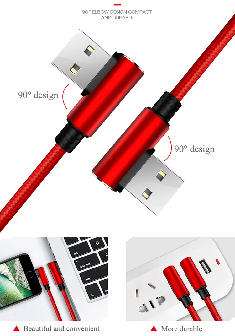High quality charging new nylon braided 3 in 1 usb cable - ANKUX.COM