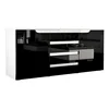 Modern Design High Gloss Black Living Room Cabinets