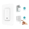 TEL Touch Power Wall Switch WiFi Connection Remote Control Smart Home Dimmer Switch for Lights
