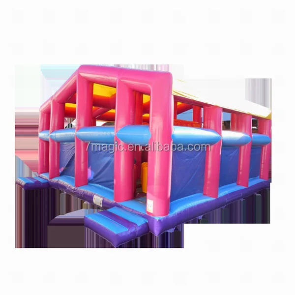 inflatable large roofed activity bouncer