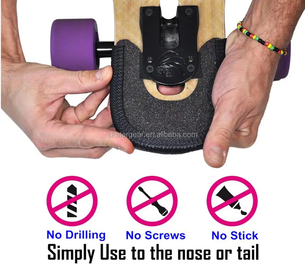 Skatergear Nose Guard Protector For Longboard Deck Buy Nose Guard For