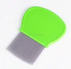 big handle stainless steel head lice comb
