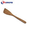 Home Kitchen Utensils Acacia Wood Cooking Bevel Angle Turner Kitchen Turner Spatula for Non-Stick Pan Cookware Tools